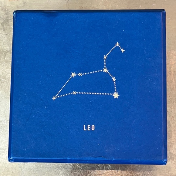Zodiac “Leo” star constellation design/ceramic box in gift box-sign attributes - Picture 2 of 15